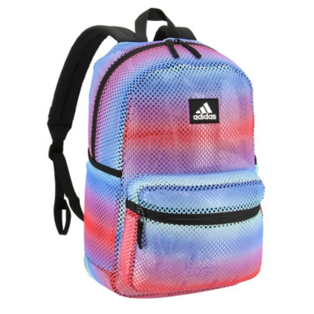 NEW ADIDAS HERMOSA II MESH Backpack/Bookbag Prime Multi Pink